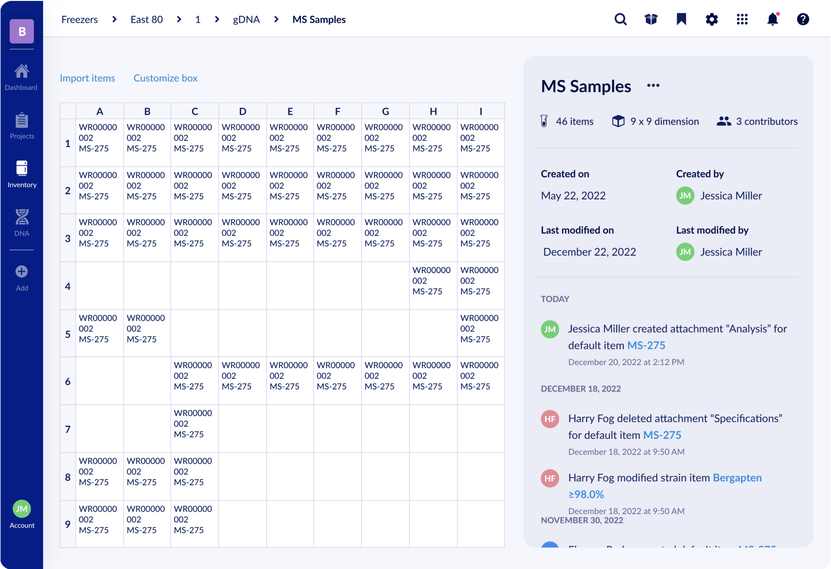 User-centric design for reagent integration