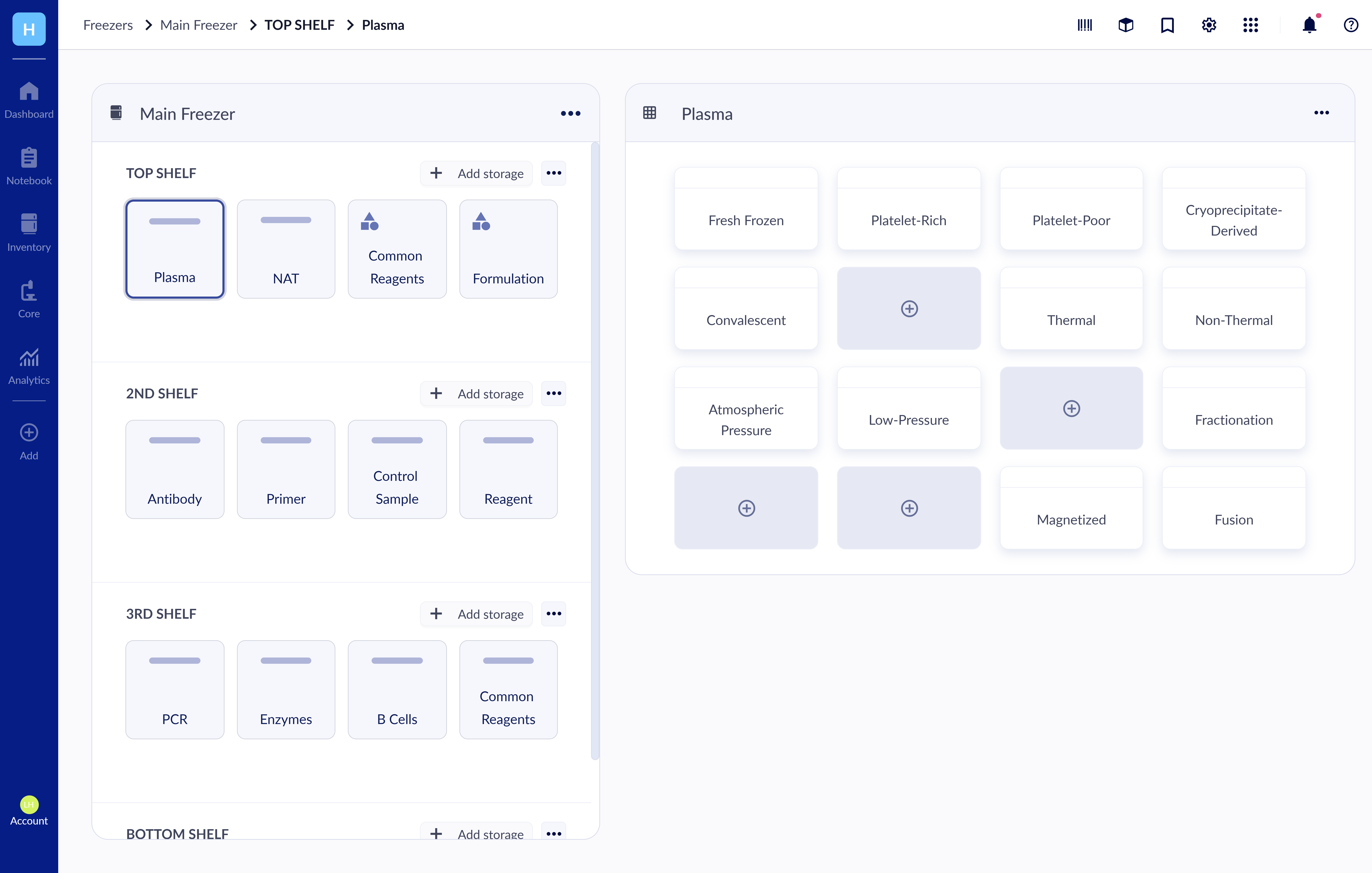 A fresh take on sample storage